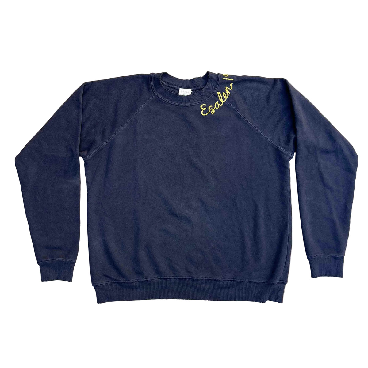 Esalen 1962 Embroidered Sweatshirt in Charcoal Grey
