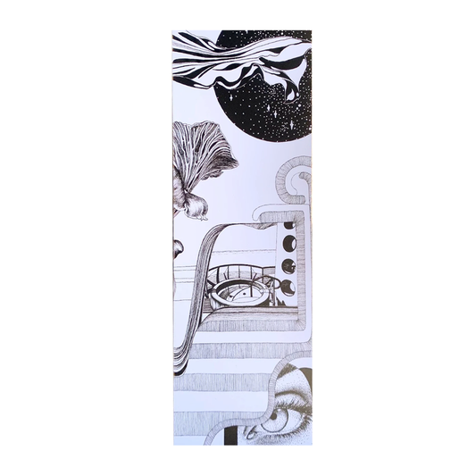 Esalen Books - Psychedelic Bath Bookmark by Nila Frederiksen