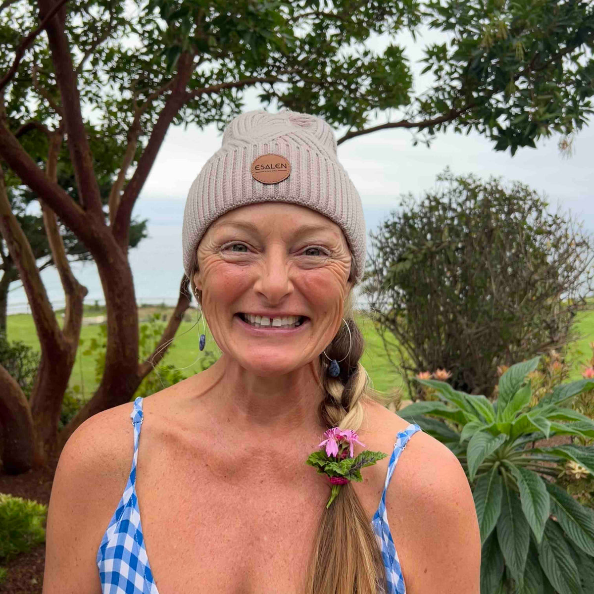 Pom Pom Beanie in Heather