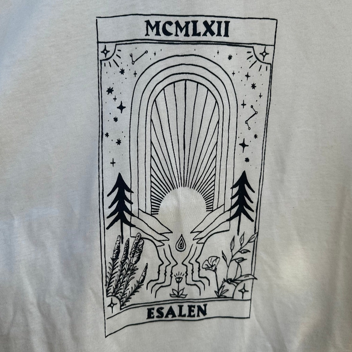 Tarot Card T-Shirt in Natural