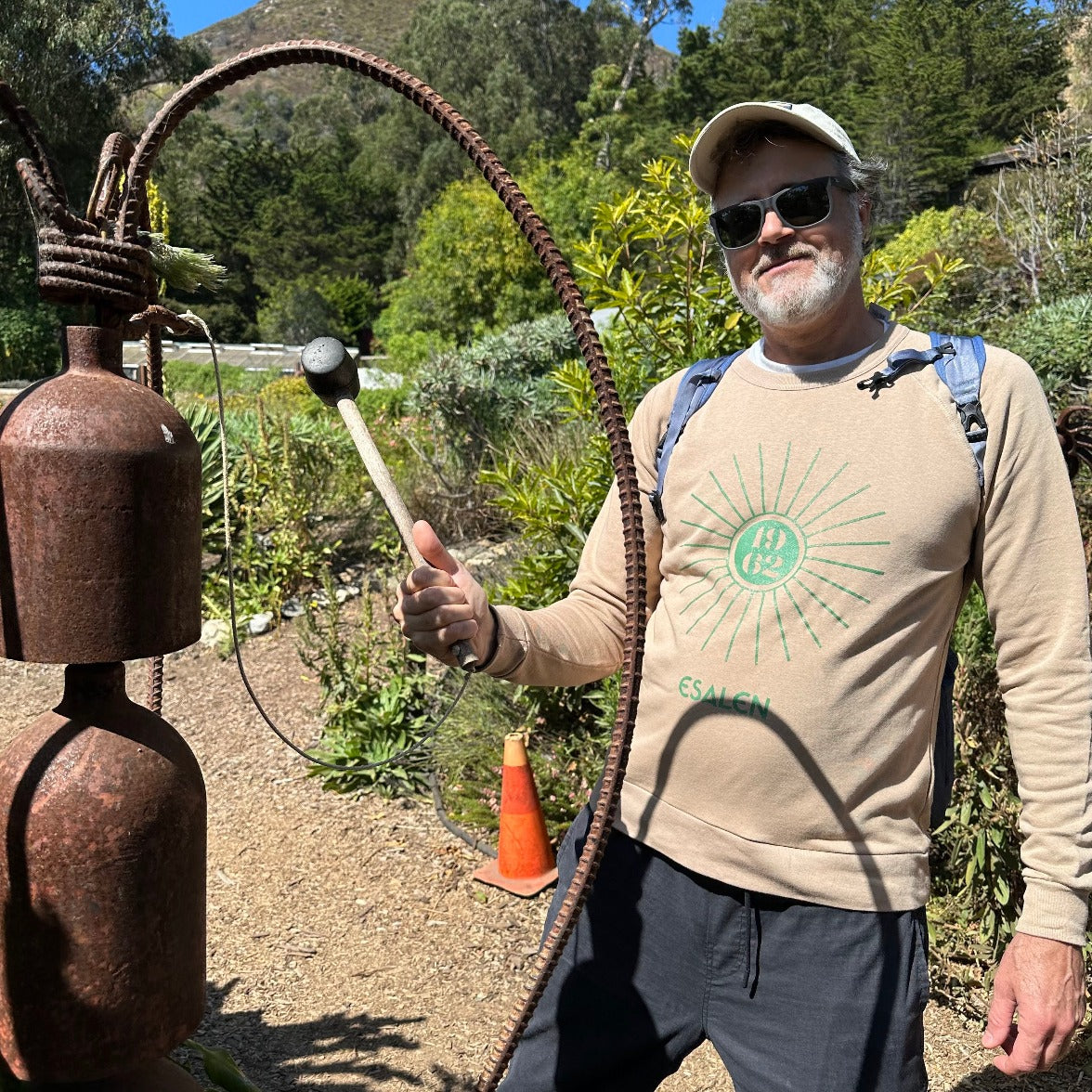Sunbeam 1962 Esalen Logo Champ Sweatshirt in Tan