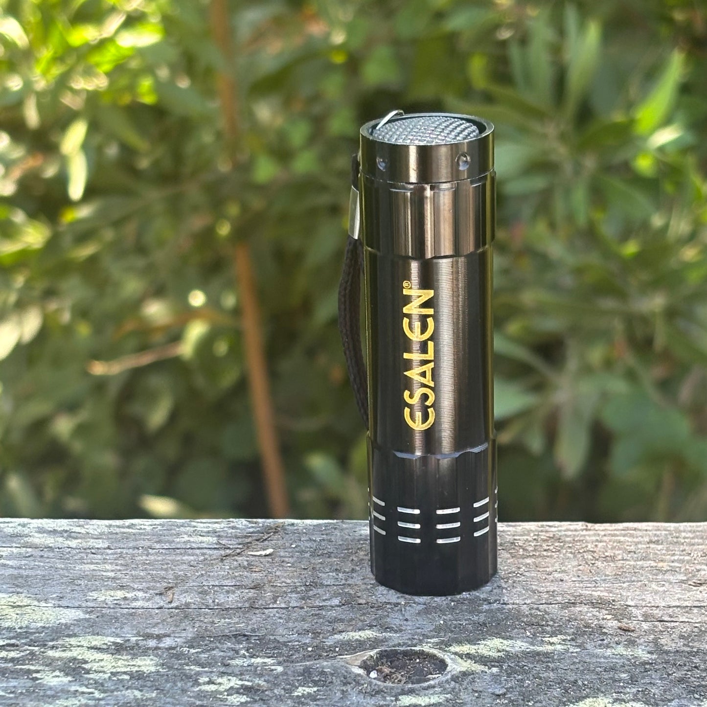 Esalen Logo Mini Flashlight in Black