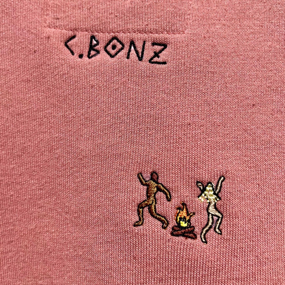 Mini Sprinkle Sweatshirt in Clay by Esalen x C.Bonz