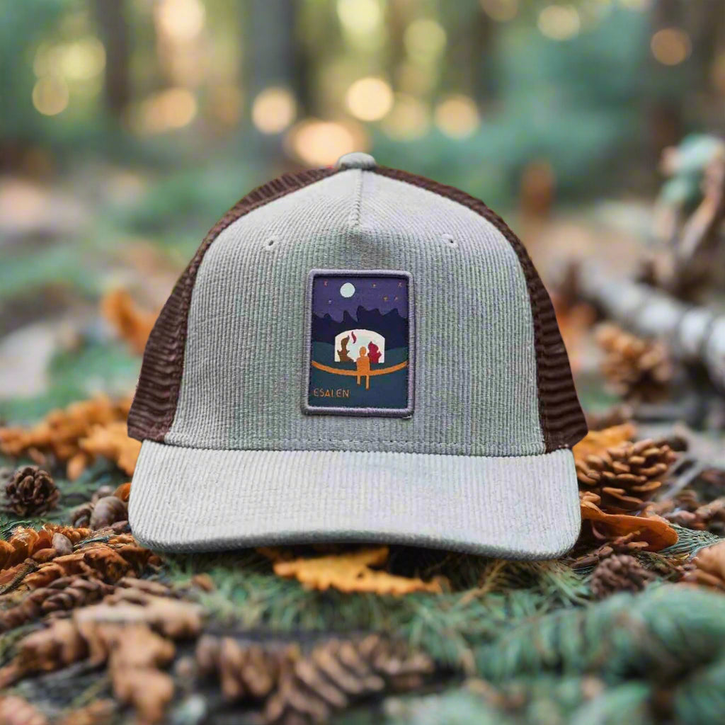 Lodge Campfire Trucker Hat in Sawgrass