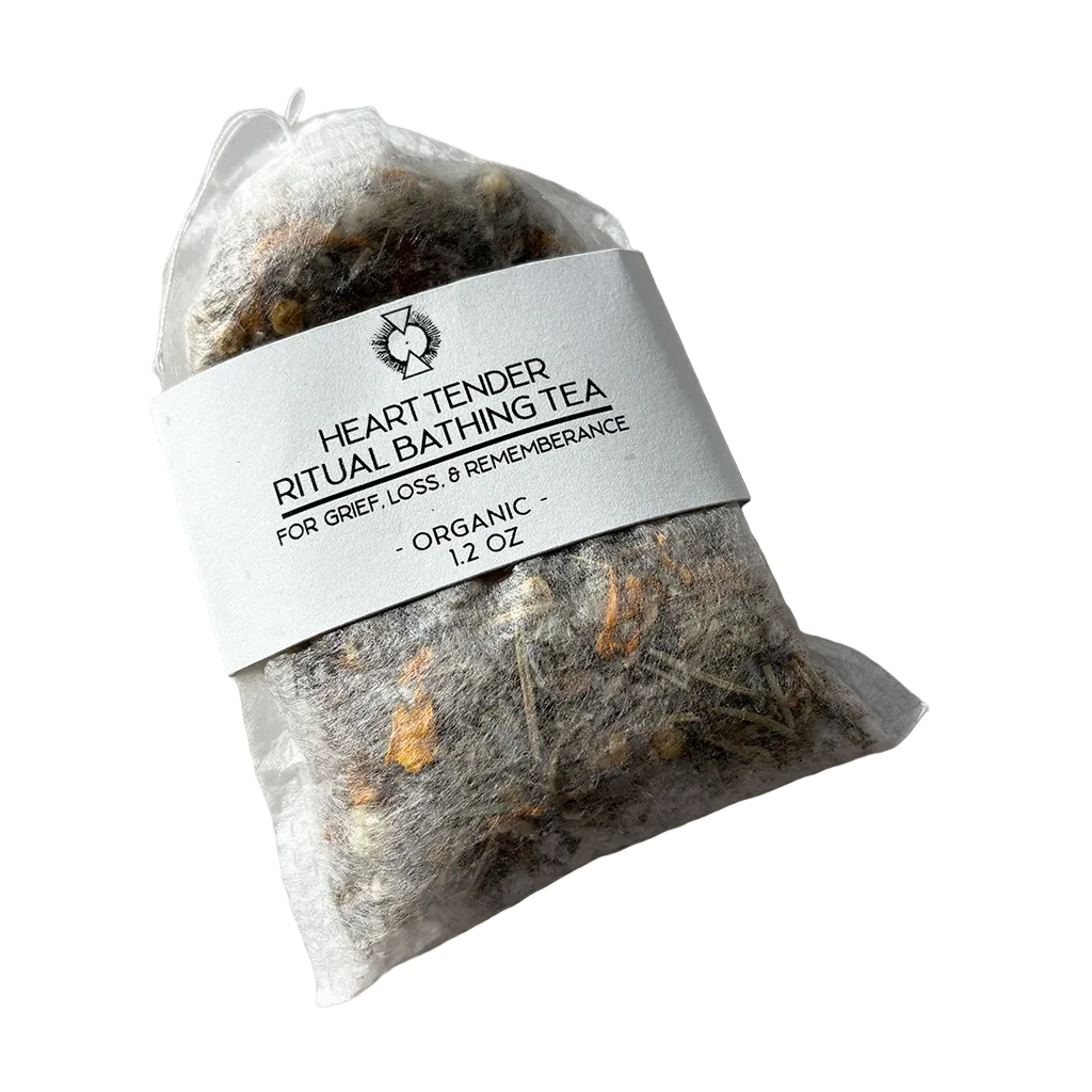 Heart Tender Herbal Bathing Tea by Lisa Hudson