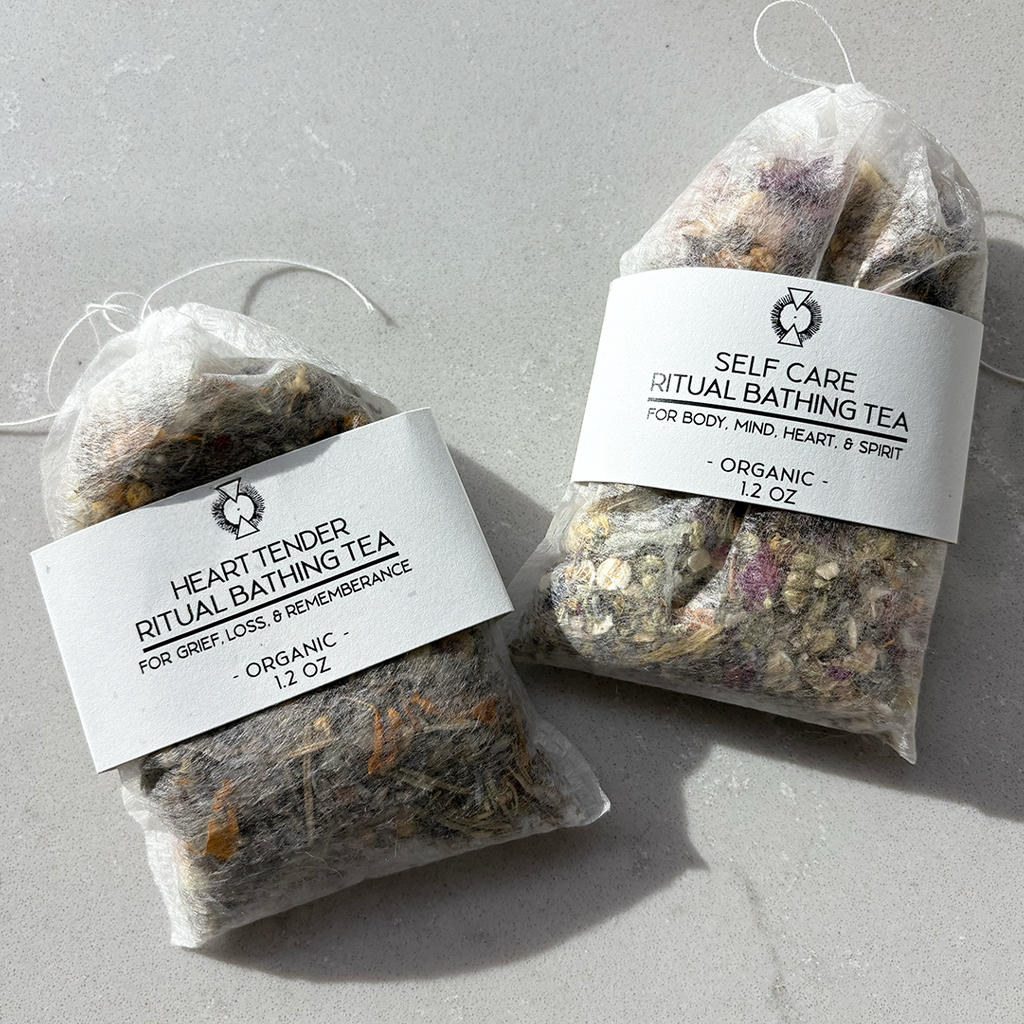 Heart Tender Herbal Bathing Tea by Lisa Hudson