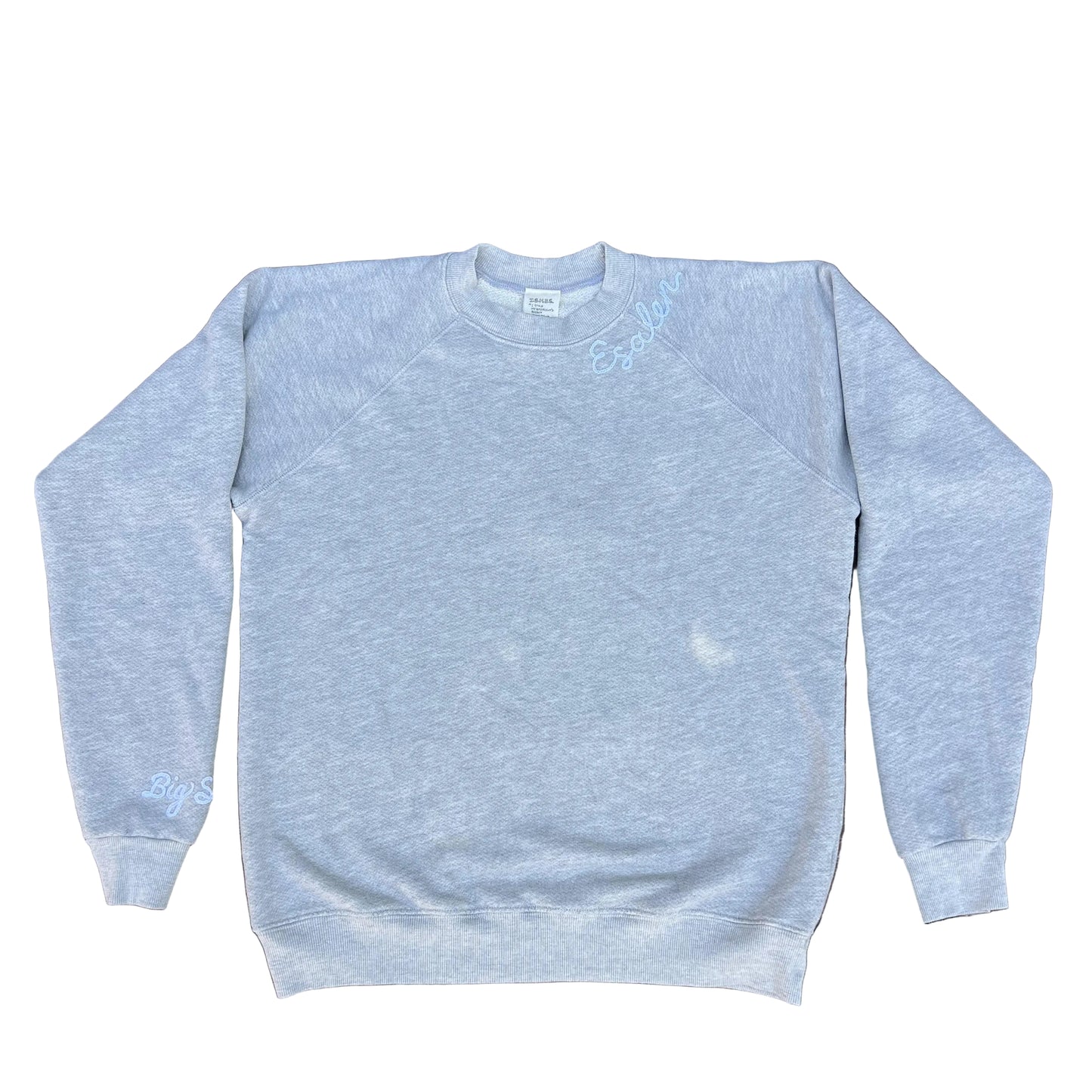 Embroidered Sweatshirt in Heather Grey by ISMBS x Esalen