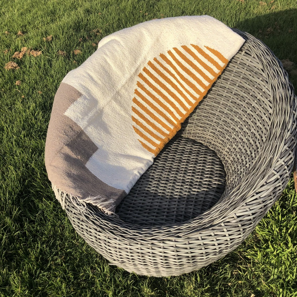 Esalen x Trek Light Gear Blanket in Horizon Gold