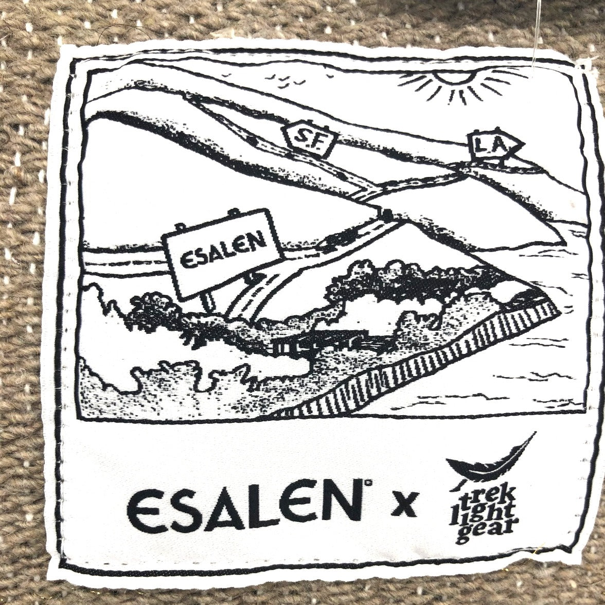 Esalen x Trek Light Gear Blanket in Horizon Gold