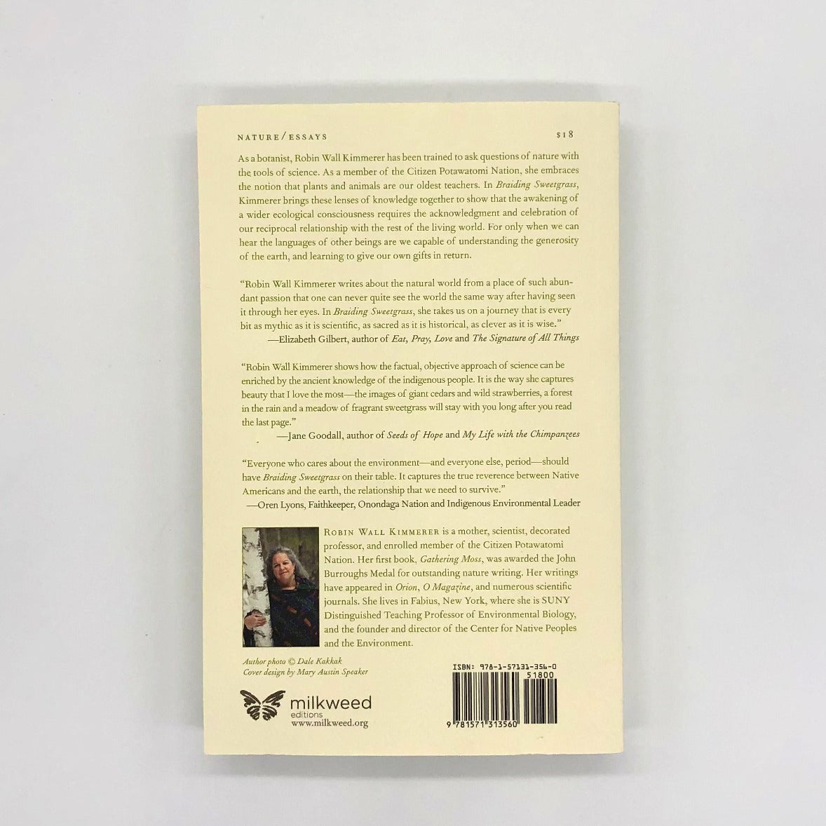 Braiding Sweetgrass by Robin Wall Kimmerer