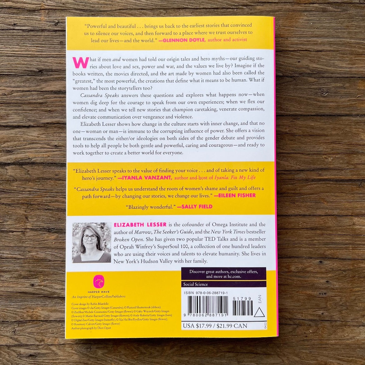 Cassandra Speaks by Elizabeth Lesser
