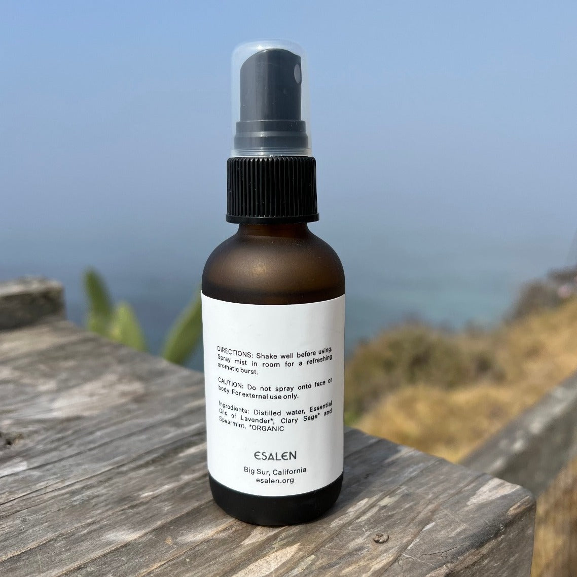 Esalen Bath & Body Big Sur Meadow Aromatic Mist by Esalen back