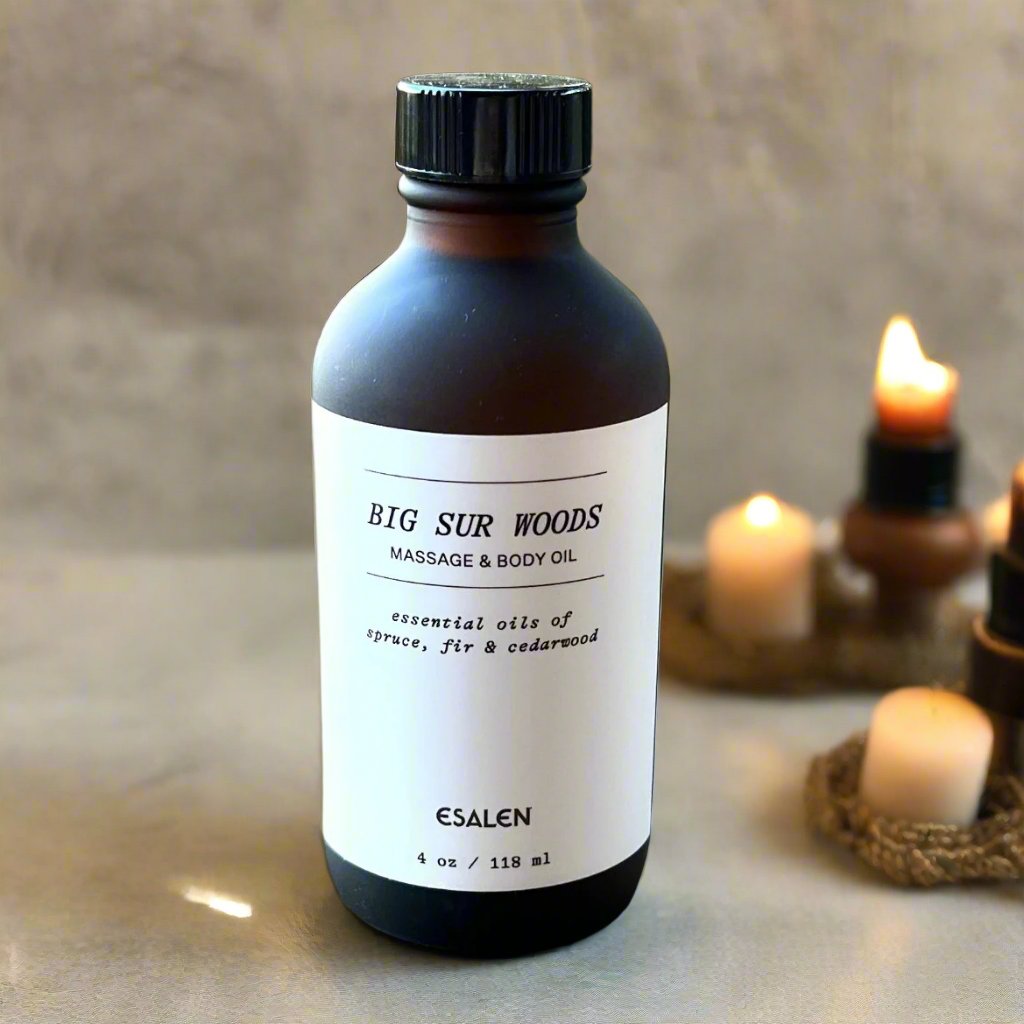 Esalen Bath & Body Big Sur Woods Massage & Body Oil by Esalen