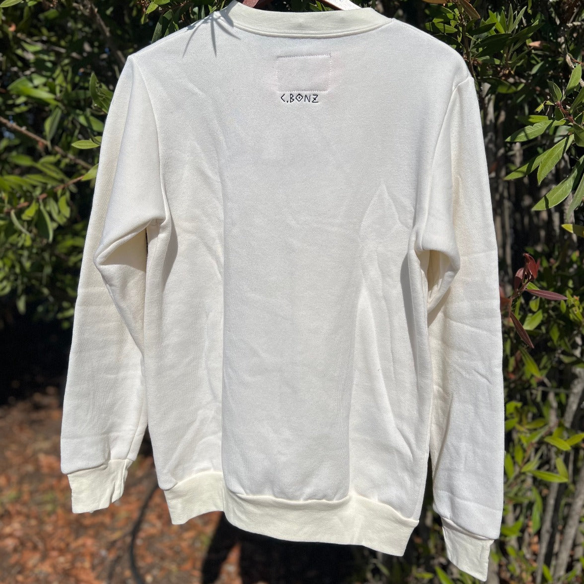 Human Potential Person Sweatshirt in Cream by Esalen x C.Bonz