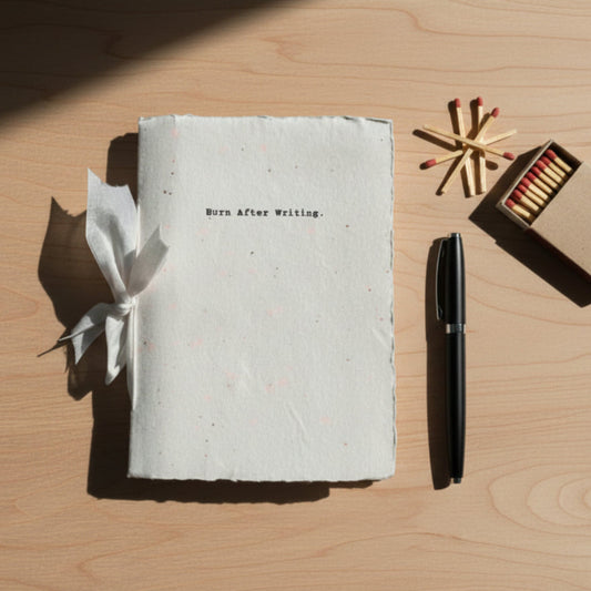 Burn After Writing Ritual Journal by Soothi