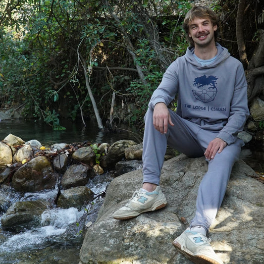 The Lodge Hoodie Sweatshirt in Storm