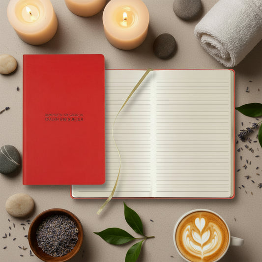 Esalen Coordinates Journal in Poppy Red