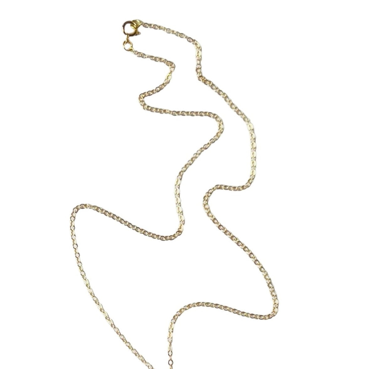 Esalen Accessories - Esalen Charm Necklace in Gold, chain detail