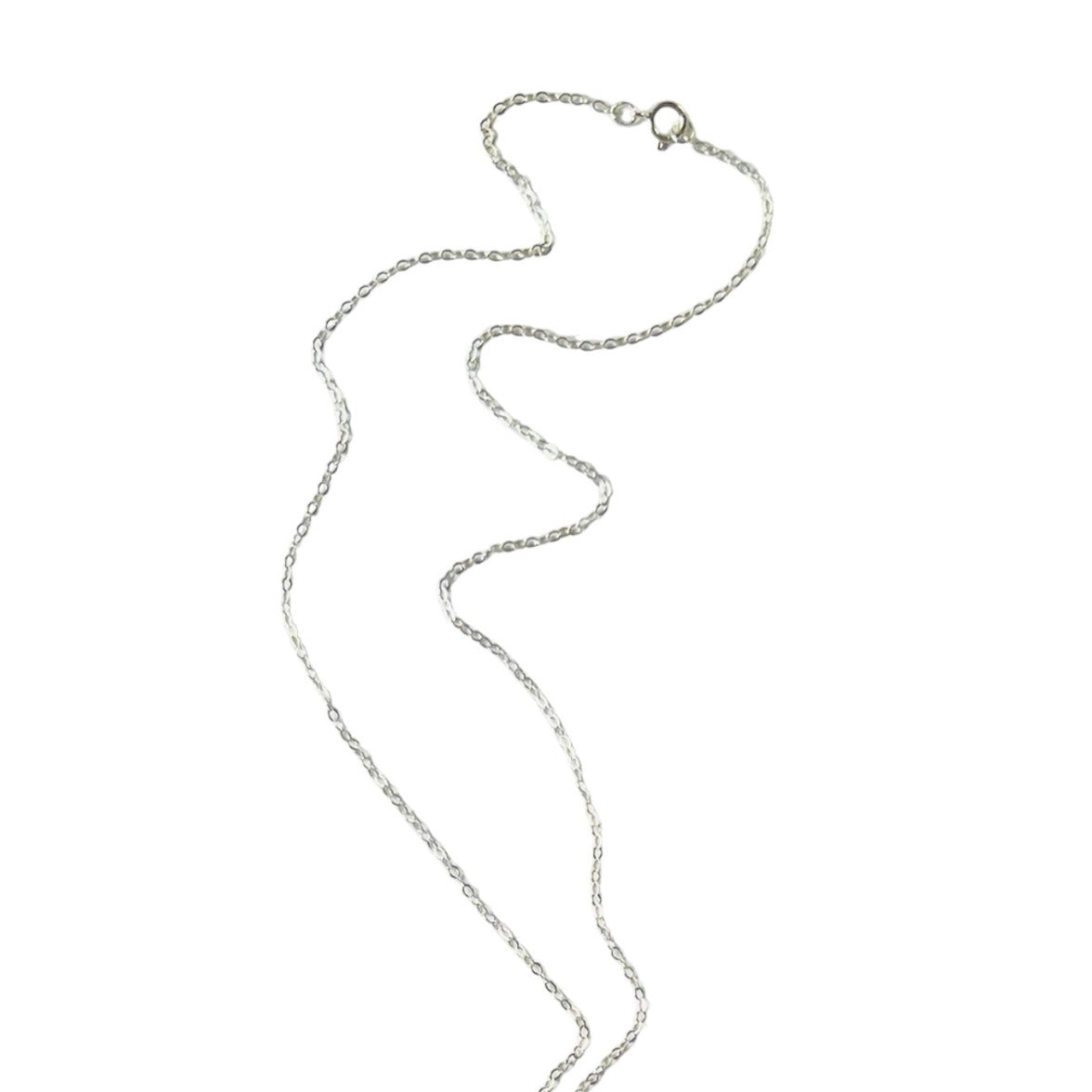 Esalen Accessories - Esalen Charm Necklace in Silver, chain detail