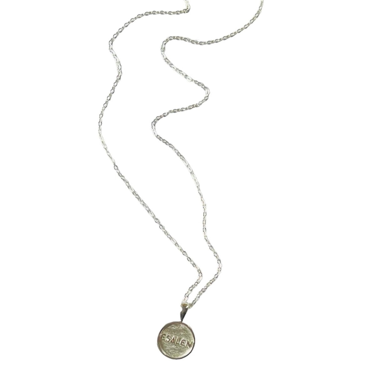Esalen Accessories - Esalen Charm Necklace in Silver, isolated