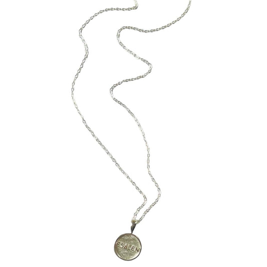 Esalen Accessories - Esalen Charm Necklace in Silver, isolated