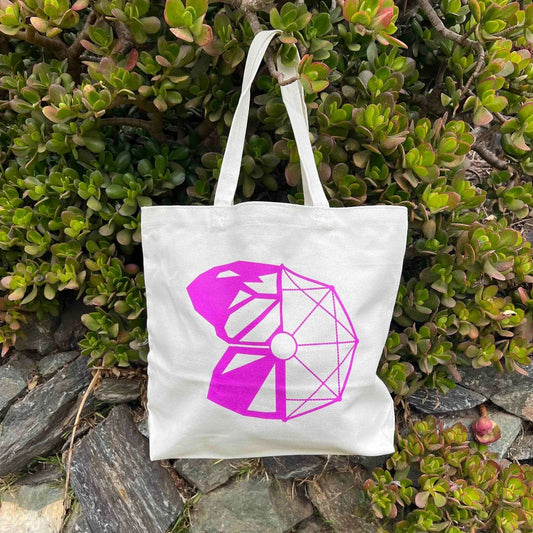Esalen Accessories - Esalen Metamorphosis Canvas Tote Bag design
