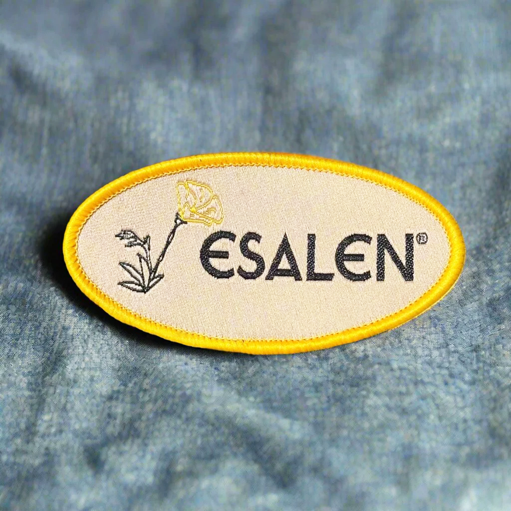 Esalen Apparel & Accessories - Esalen Embroidered California Poppy Patch