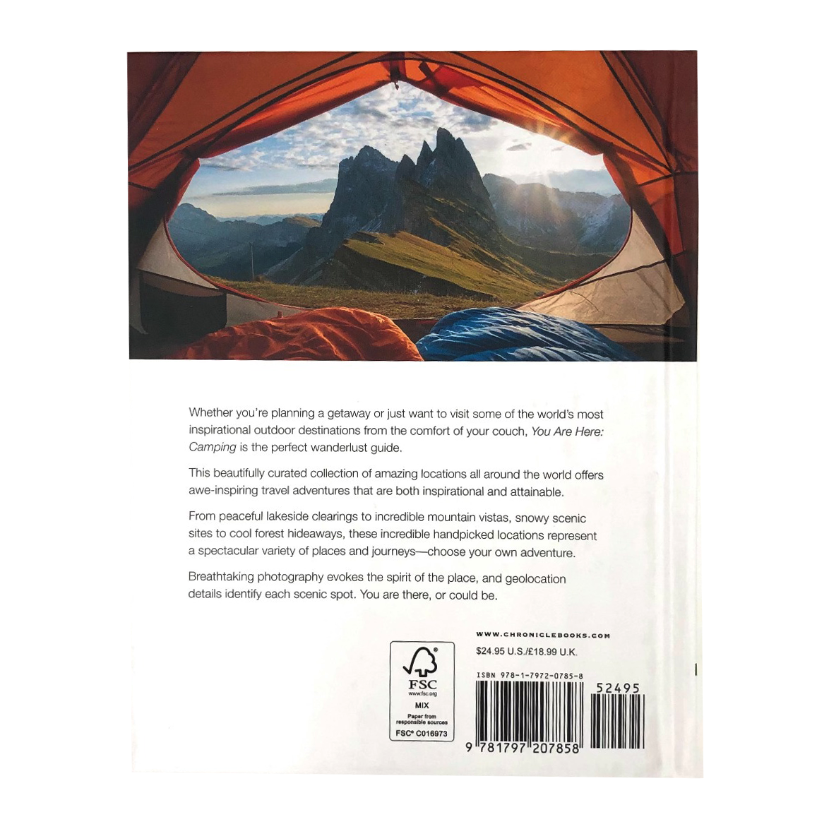 Esalen Books - You Are Here: Camping by Blackwell & Ruth back cover