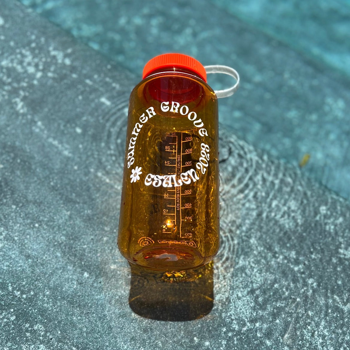 Esalen Summer Groove 2023 Nalgene Sustain Water Bottle