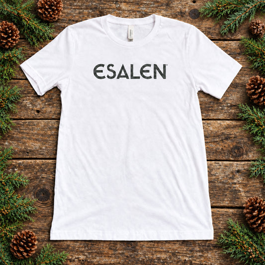 Esalen Classic Logo T'Shirt in True White