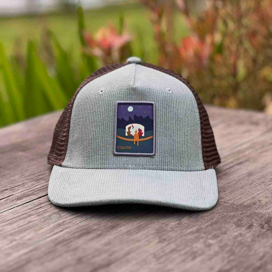 Lodge Campfire Trucker Hat in Sawgrass