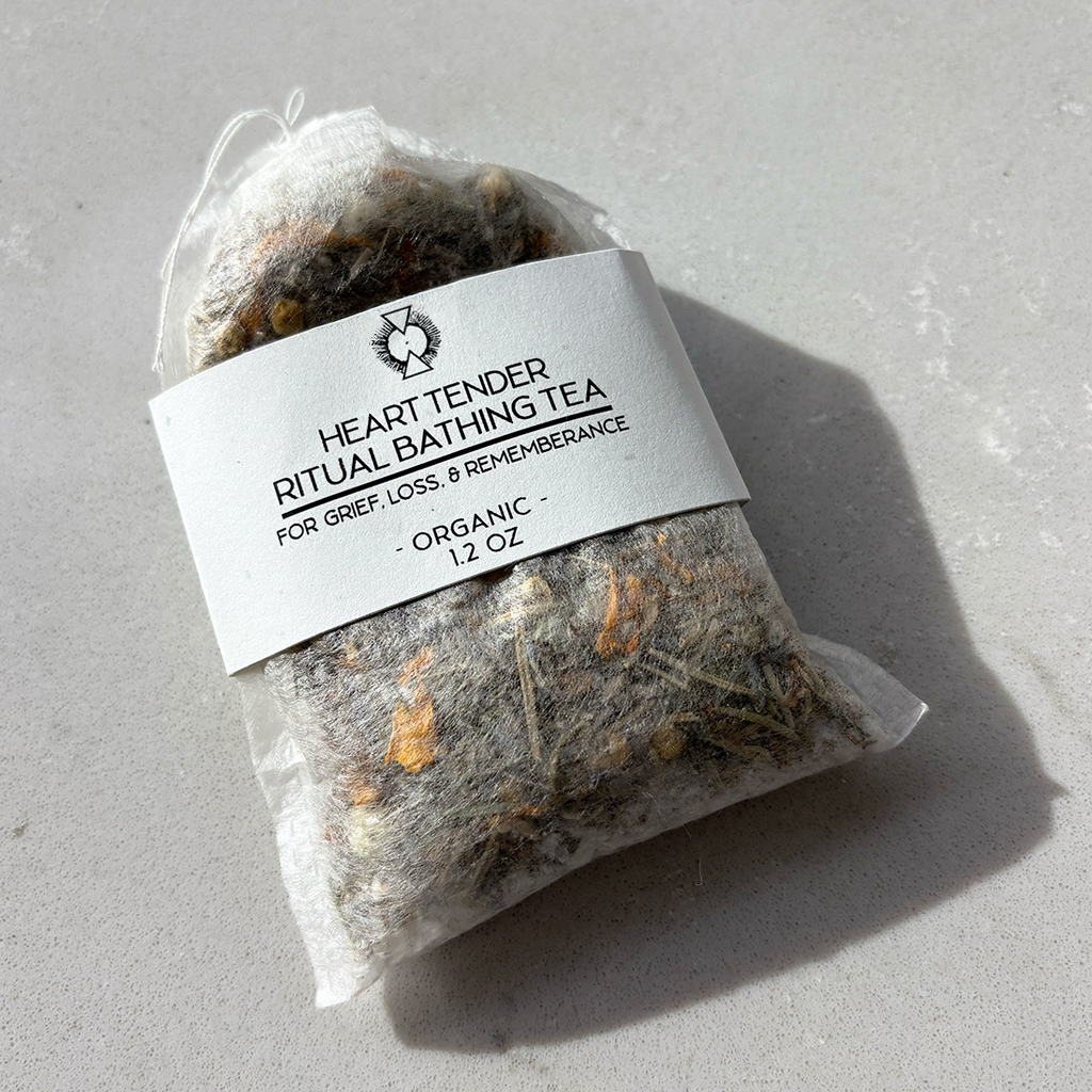 Heart Tender Herbal Bathing Tea by Lisa Hudson
