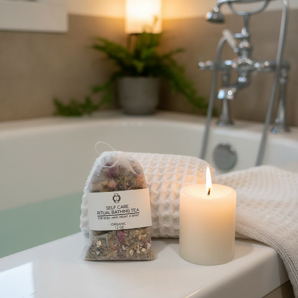 Self-Care Herbal Bathing Tea by Lisa Hudson