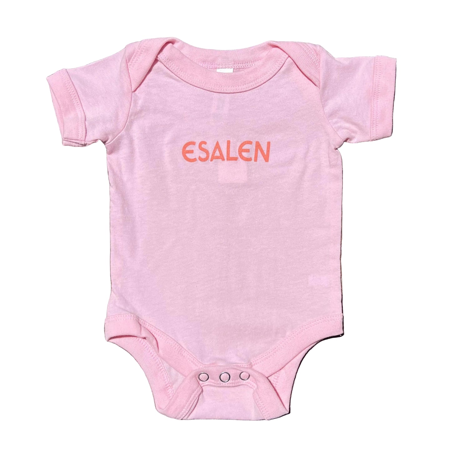 Esalen Classic Logo Infant Onesie in Pink