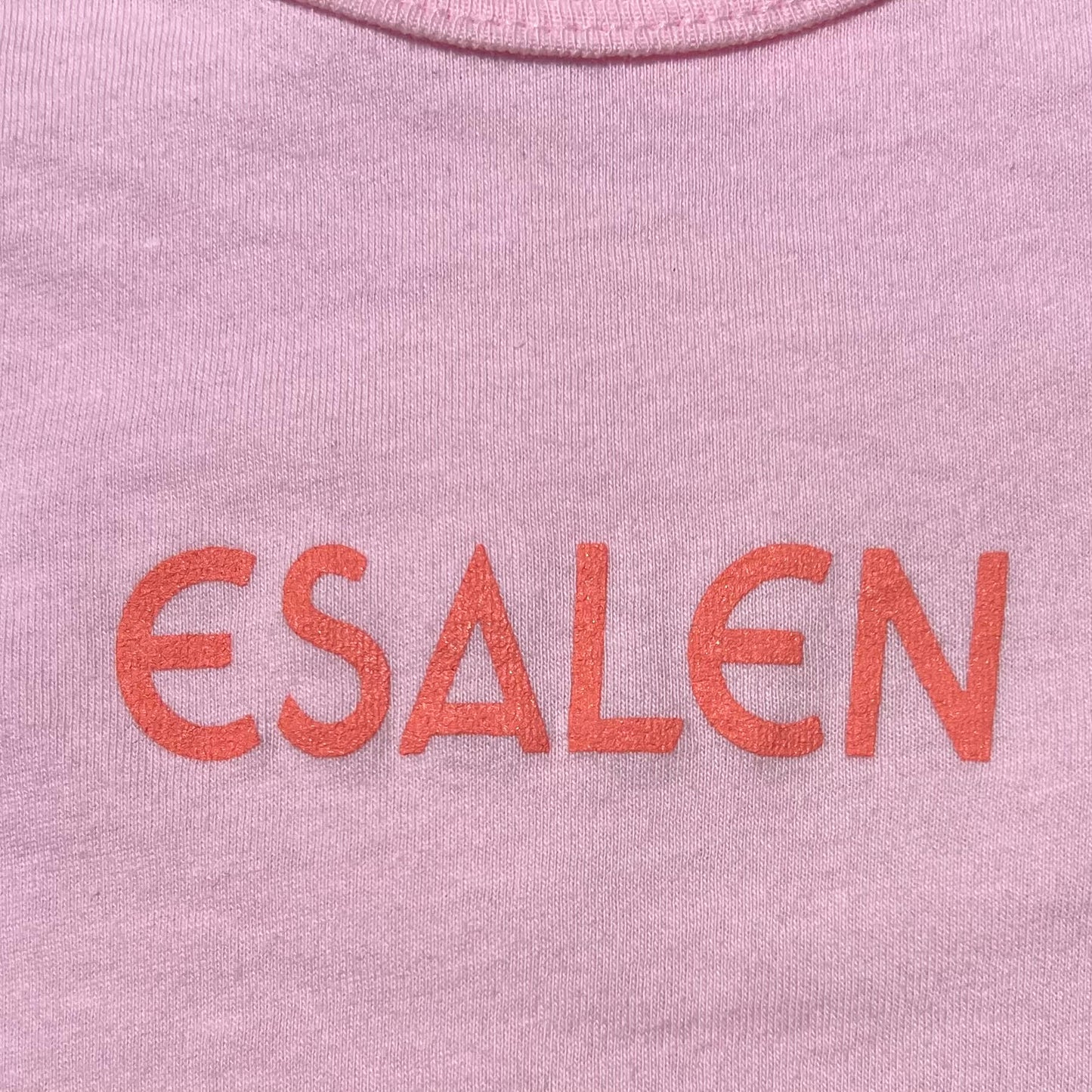 Esalen Classic Logo Infant Onesie in Pink