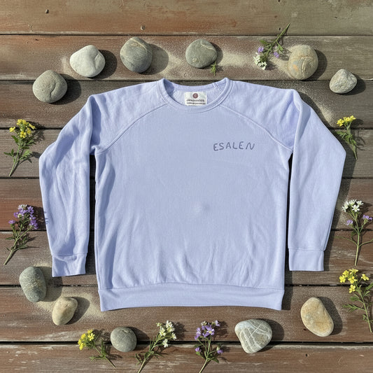 Big Sur Tall Tree Esalen Sweatshirt in Lavender by Somewhere x Esalen
