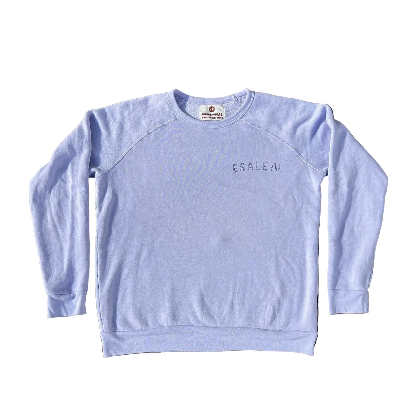 Big Sur Tall Tree Esalen Sweatshirt in Lavender by Somewhere x Esalen