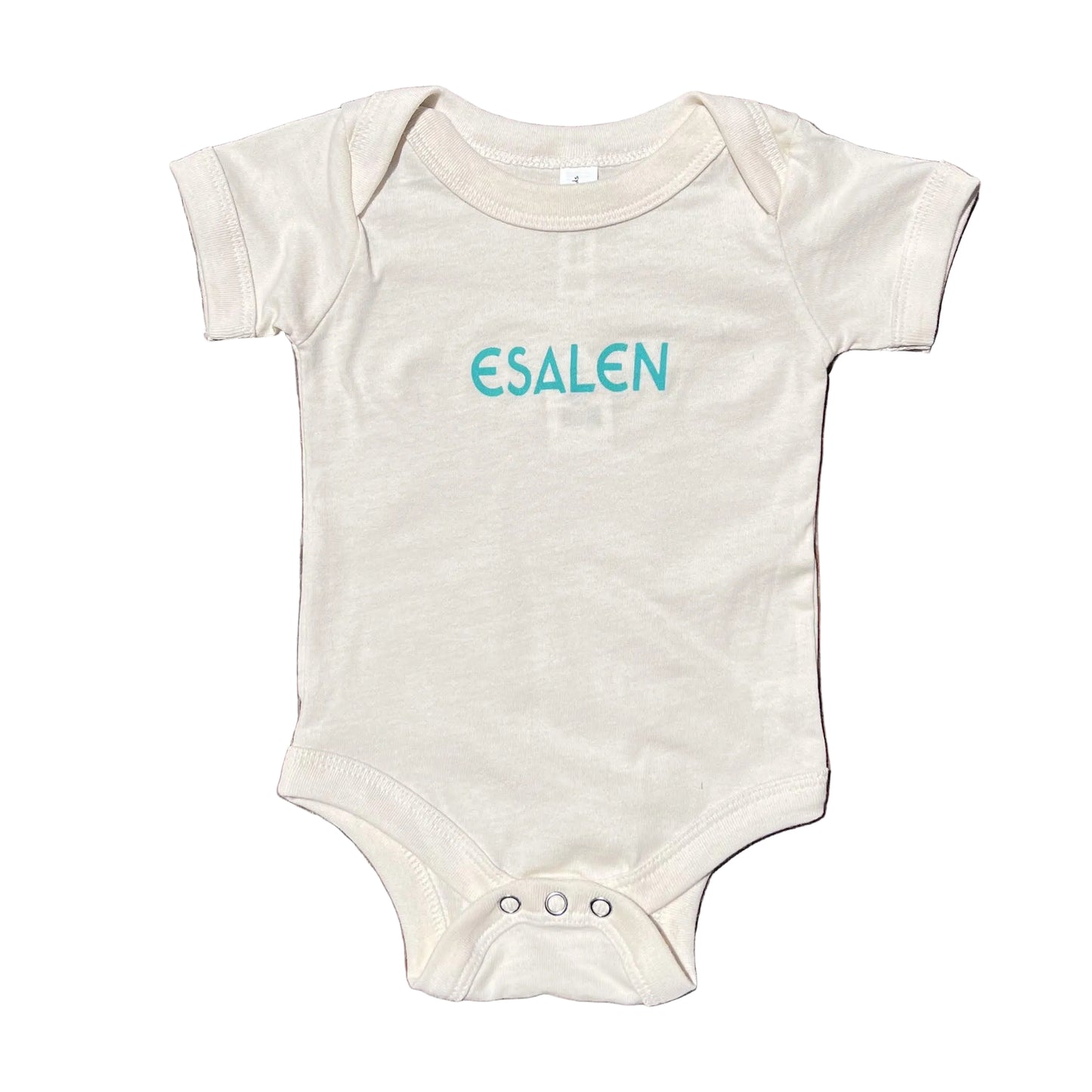 Esalen Classic Logo Infant Onesie in Natural
