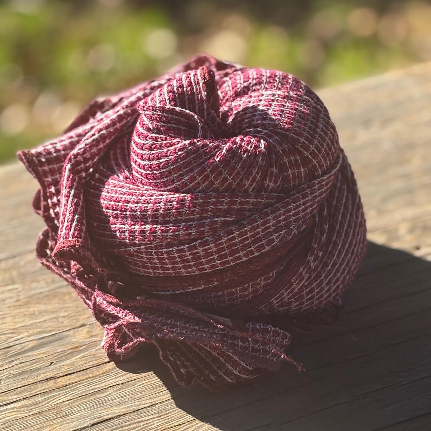 Esalen x Late Sunday Afternoon DNA Wrap in Wine