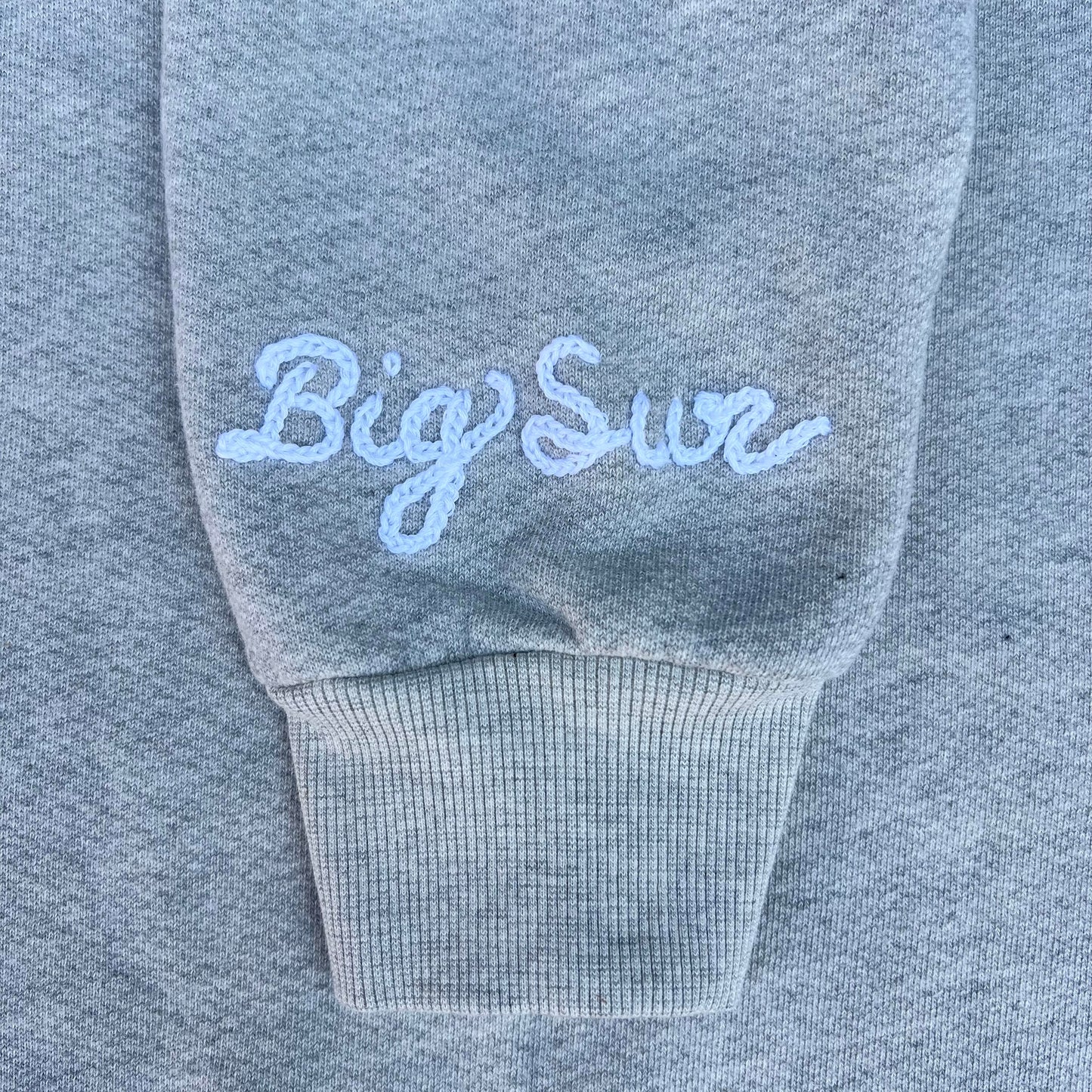 Embroidered Sweatshirt in Heather Grey  by ISMBS x Esalen