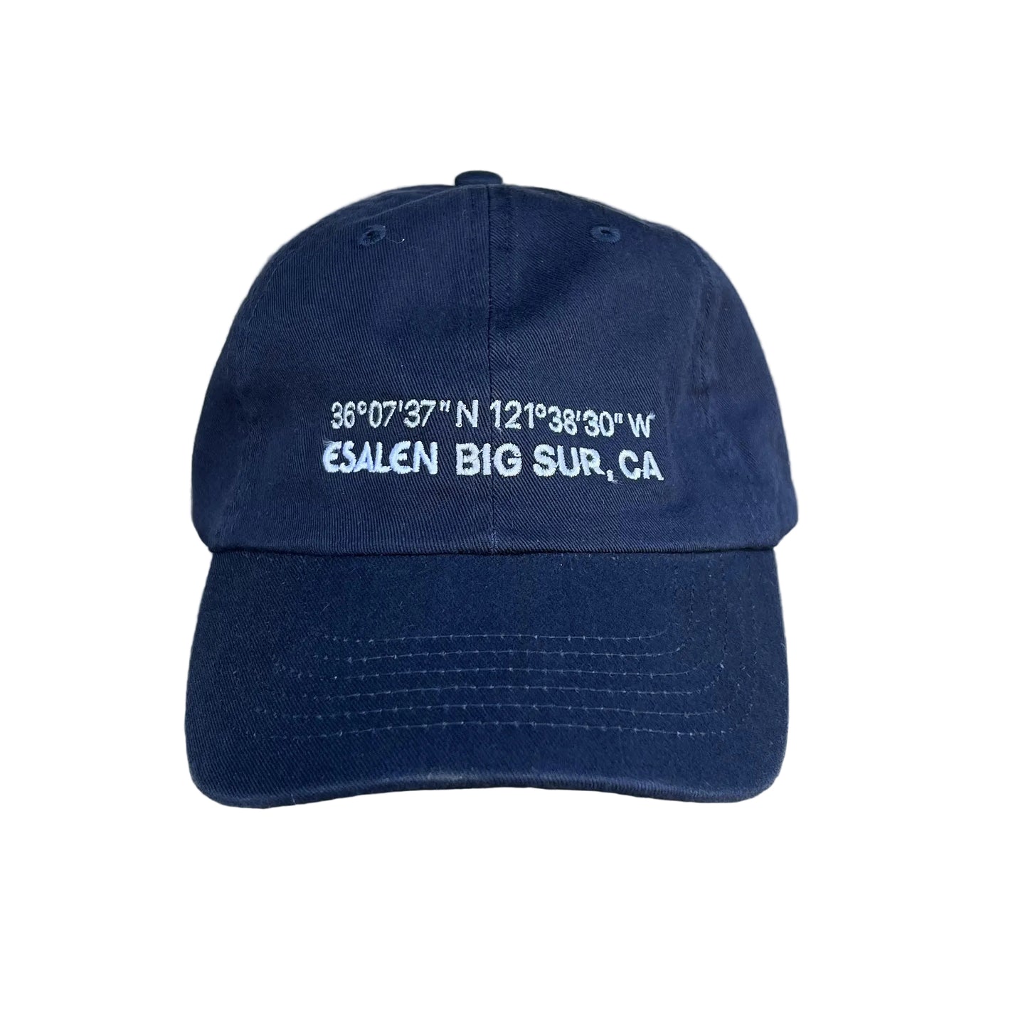 Esalen Coordinates Logo Twill Hat in Navy