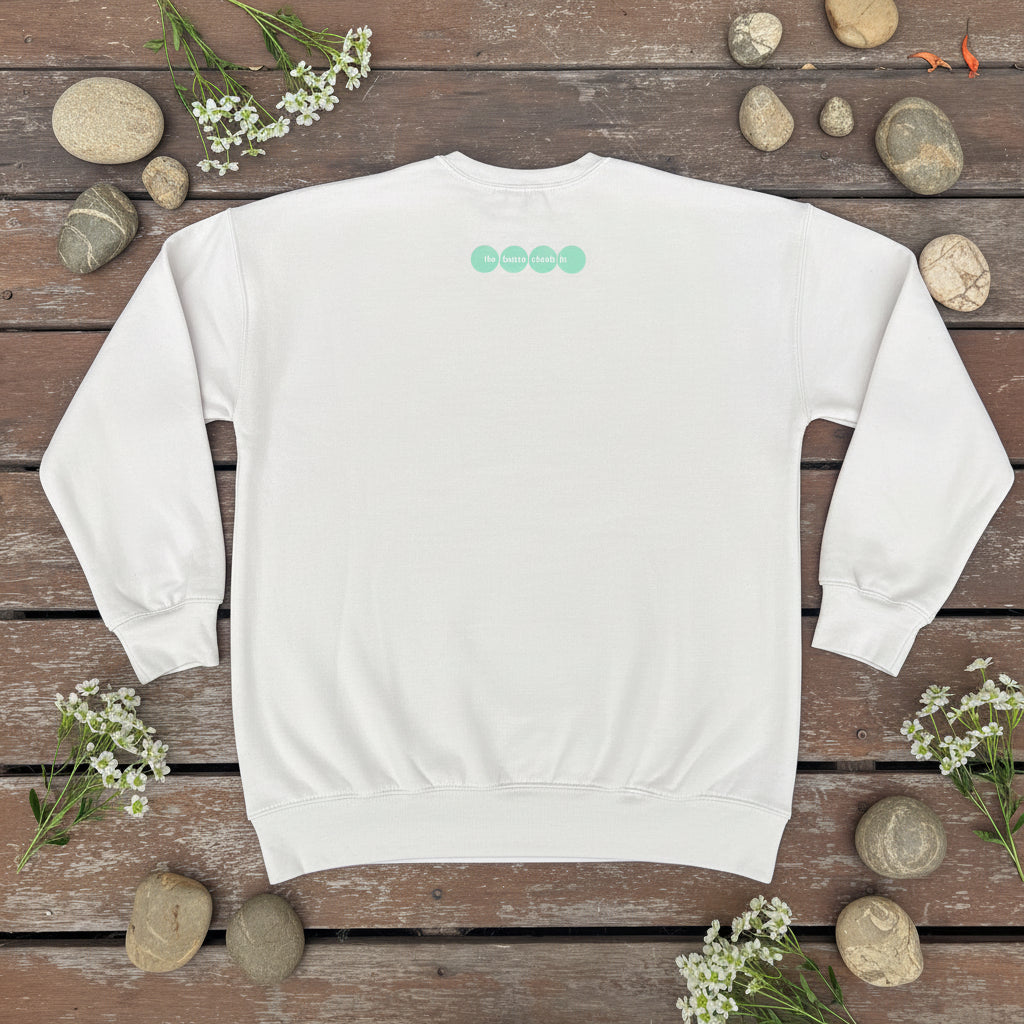 Esalen Check-In Logo Sweatshirt in Dust