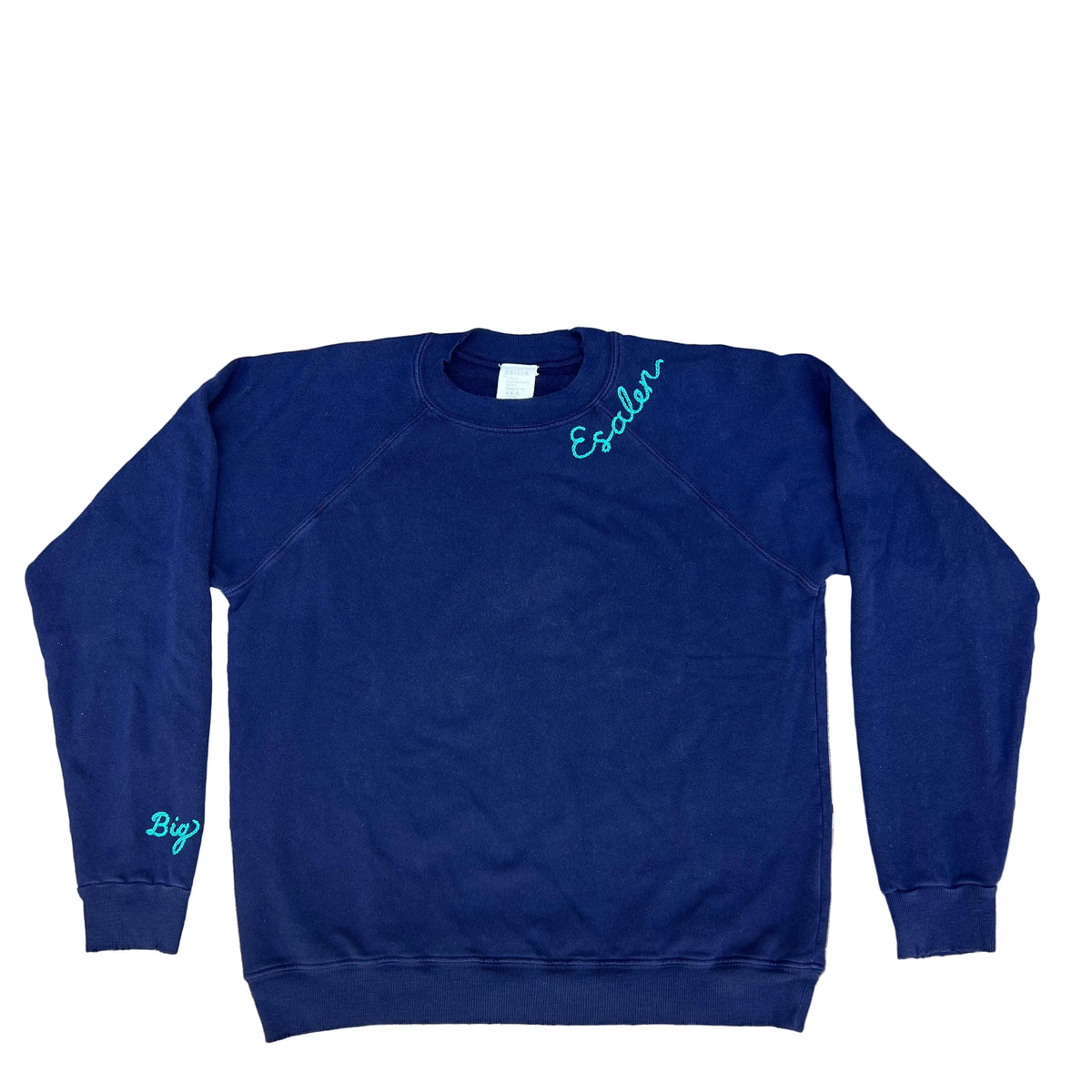 Embroidered Sweatshirt in Navy Blue by ISMBS x Esalen