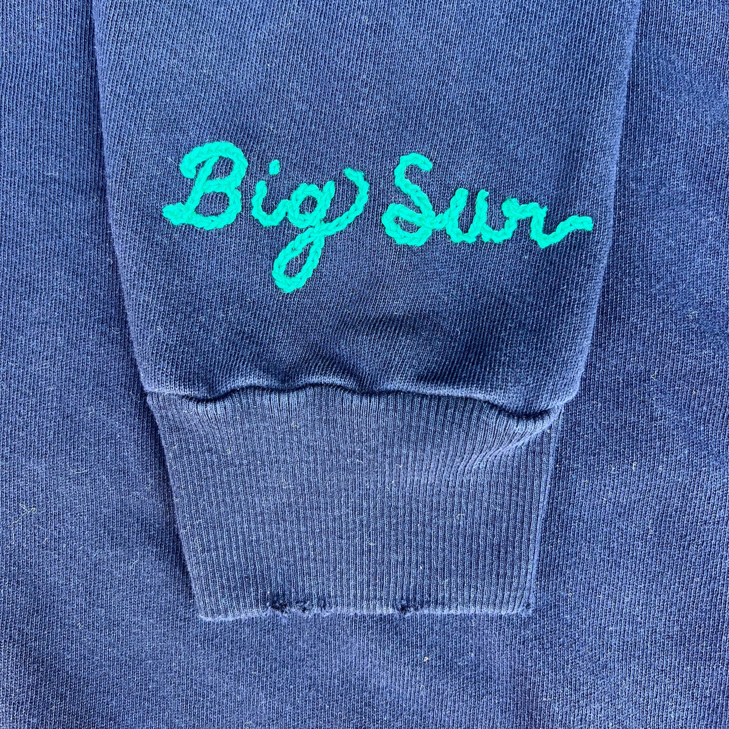 Embroidered Sweatshirt in Navy Blue by ISMBS x Esalen