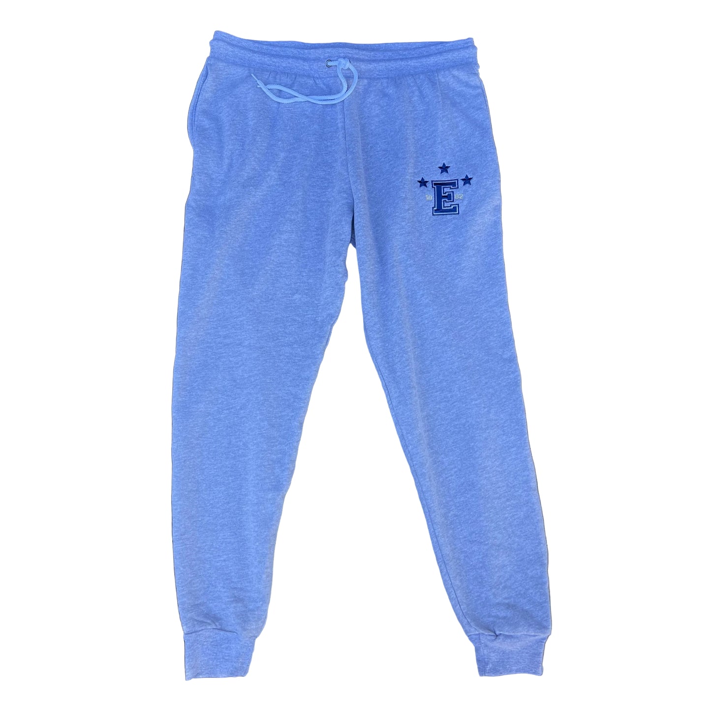 Stars & Esalen E Logo Embroidered Jogger in Heather Grey