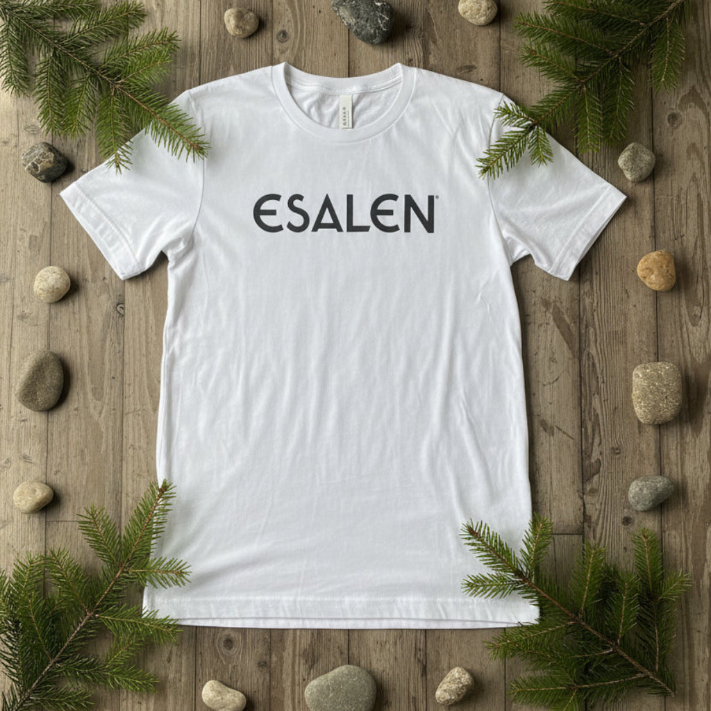 Esalen Classic Logo T'Shirt in True White