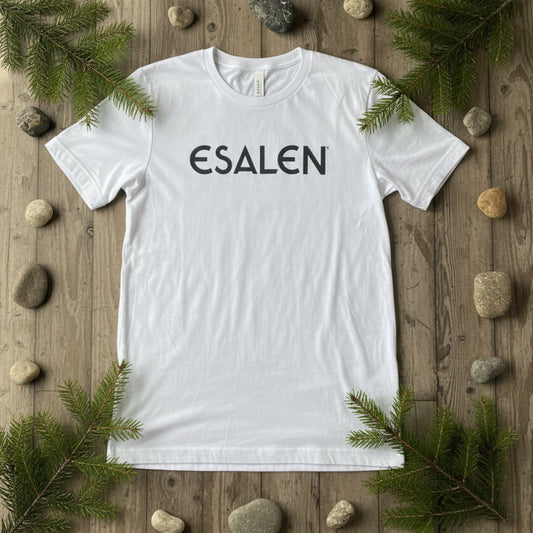 Esalen Classic Logo T'Shirt in True White