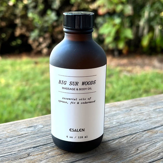 Big Sur Woods Massage & Body Oil by Esalen