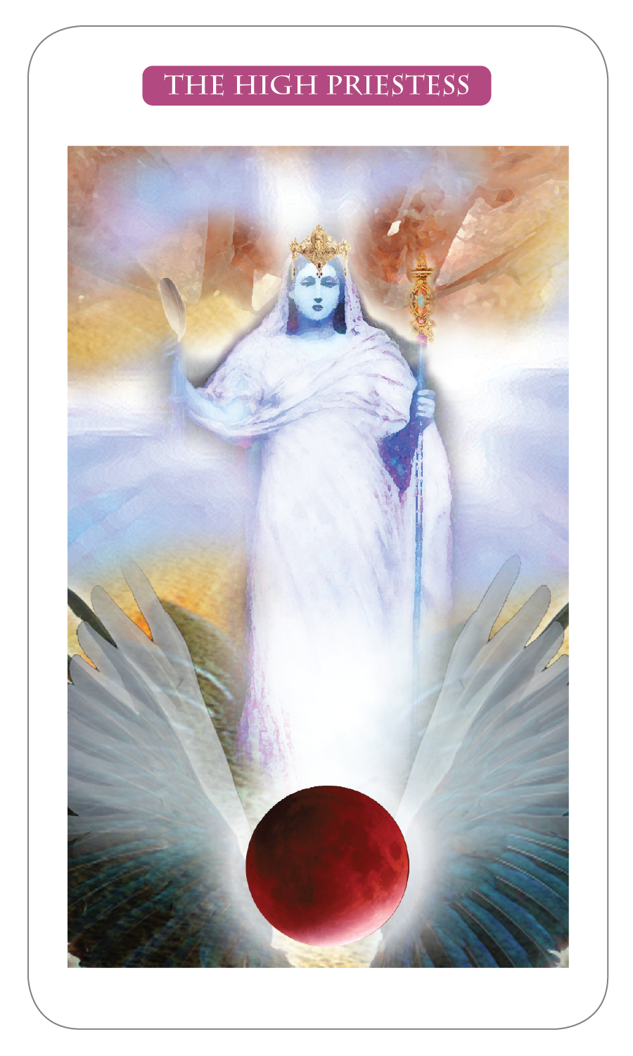 Esalen Books - Beauty of the Tarot Deck by Brenda Rose, The High Priestess