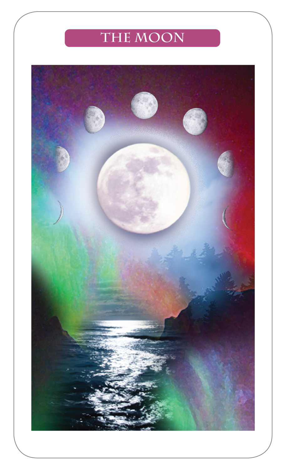 Esalen Books - Beauty of the Tarot Deck by Brenda Rose, The Moon